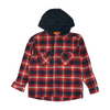 Red Plaid Flannel Button Down