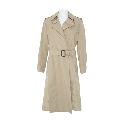 Tan Astrid Insulated Trench Coat