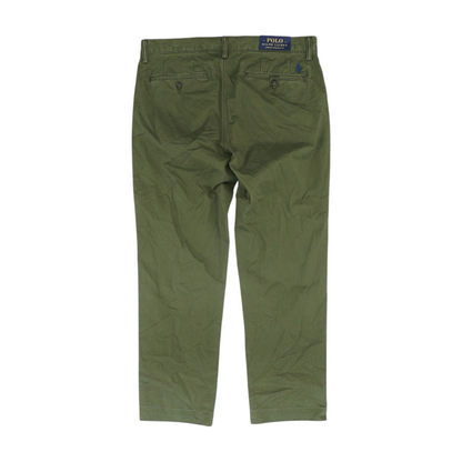 Green Straight Pants