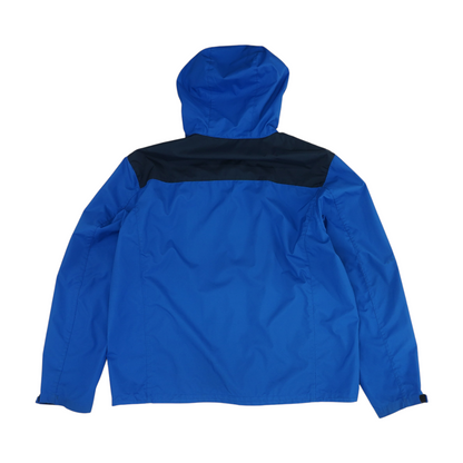 Blue Color Block Jacket