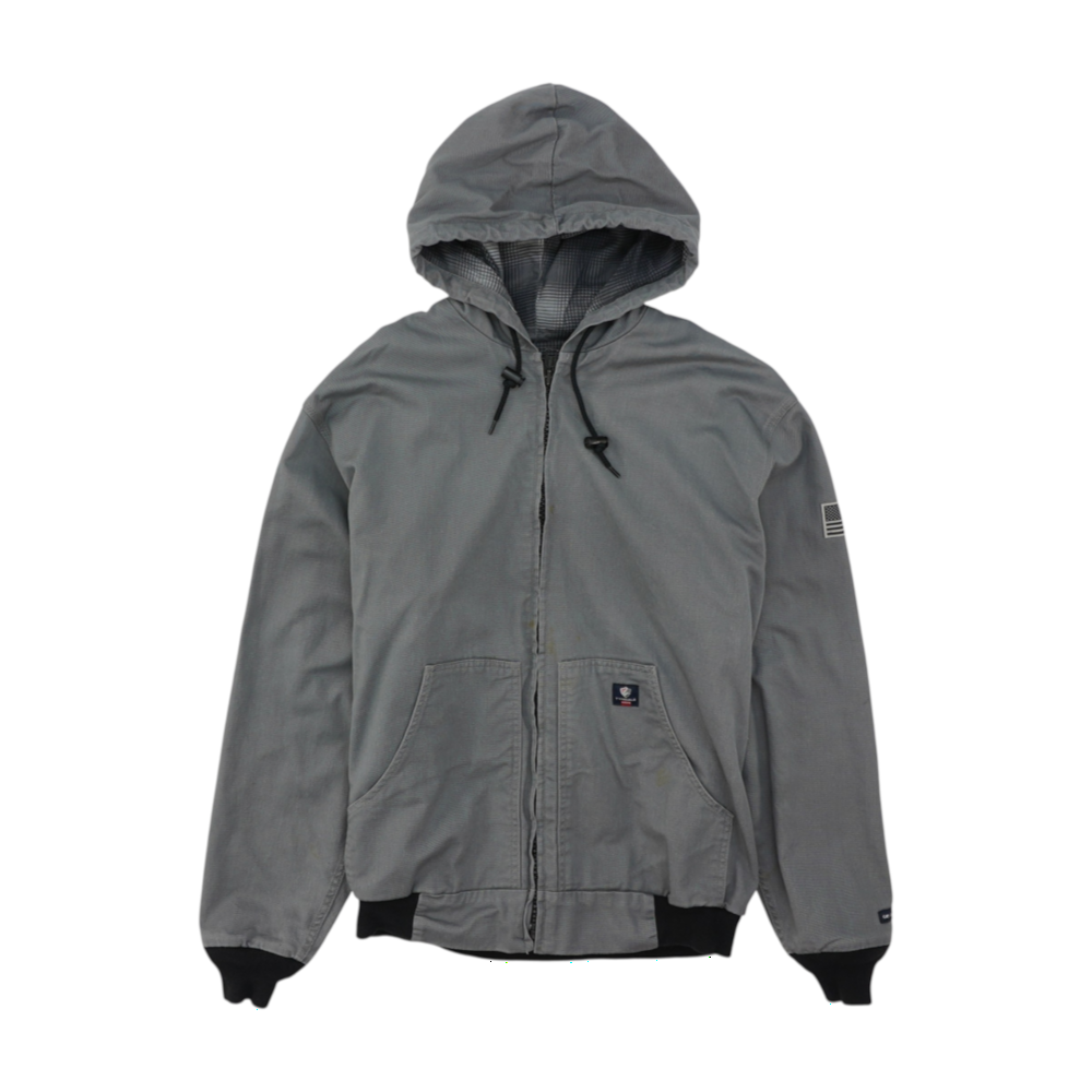 Gray Solid Jacket