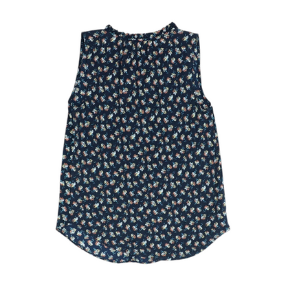 Black Floral Blouse