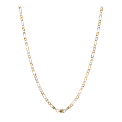 14K Two-Tone Gold Chain Necklace