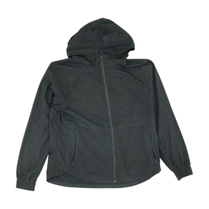 Black Animal Print Active Jacket