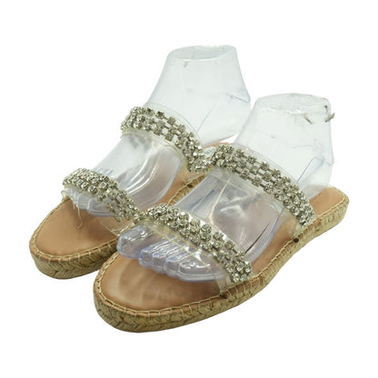Clear Flat Sandals