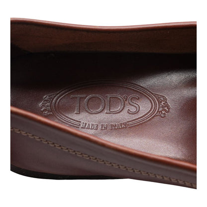 Brown Leather Moccasin Penny Loafers