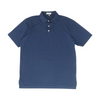 Navy Solid Short Sleeve Polo