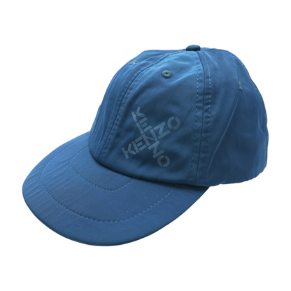 Blue Little X Nylon Baseball Cap