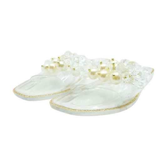 Clear Flat Sandals