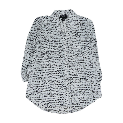 White Print Blouse