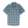 Gray Plaid Short Sleeve Button Down