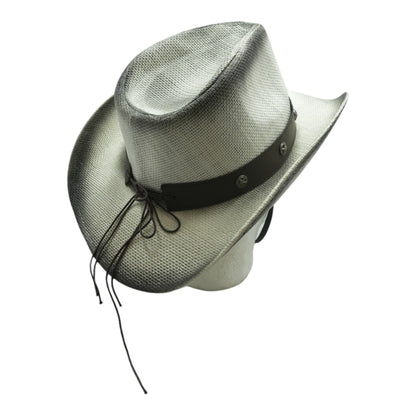 Gray Western Hat
