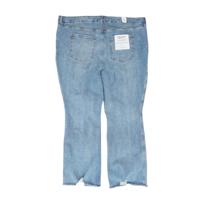 Blue Bootcut Jeans