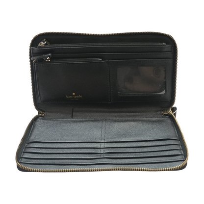Black Continental Wallet