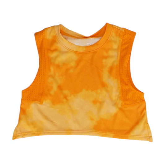 Orange Tie Dye Tank T-Shirt