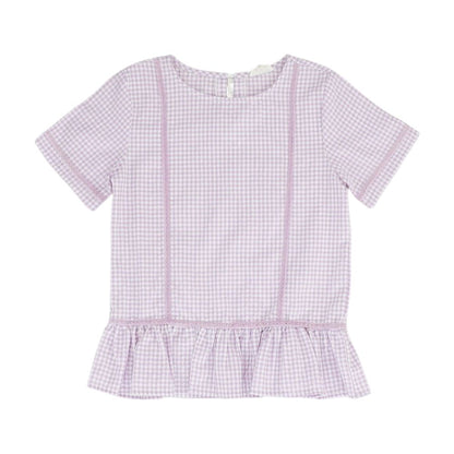 Purple Check Dress