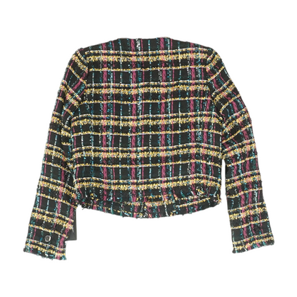Black Petite Check Blazer