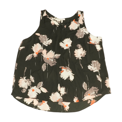 Black Floral Blouse
