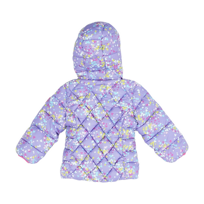 Purple Print Coat