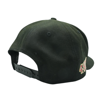 Black San Francisco 49ers Ballcap Hat
