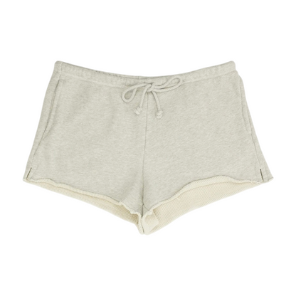 Gray Solid Active Shorts