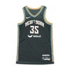 Women's Black New York Liberty Sleeveless Jersey