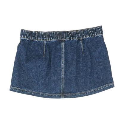 Blue Mini Skirt