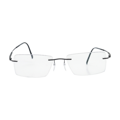 Black 5540 Rectangle Prescription Eyewear