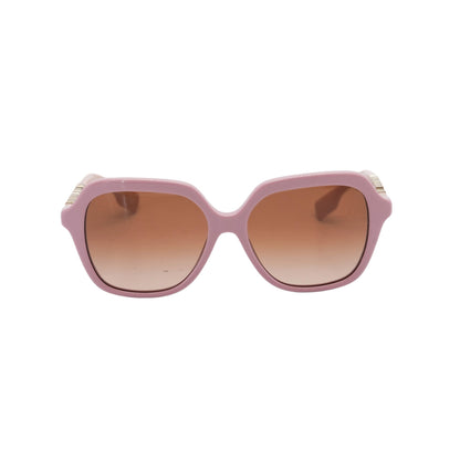 Pink B 4389 Oversized Sunglasses