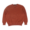 kenneth roberts Rust Solid Pullover Sweater – Image 1