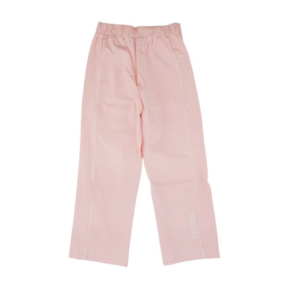 Pink Solid Pants