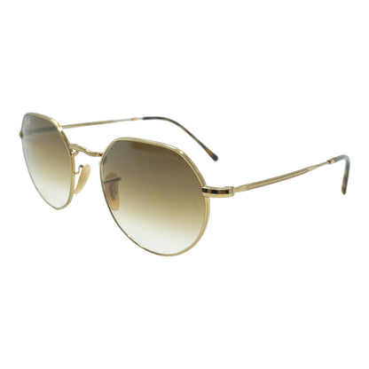 Gold JACK Round Sunglasses