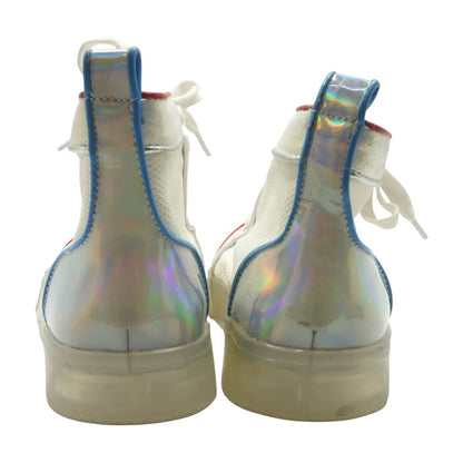 Promoter White High Top Athletic Shoes