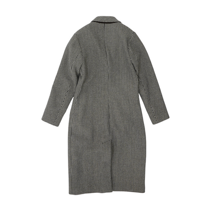 Black Houndstooth Coat