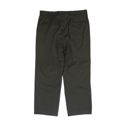 Charcoal Striped Regular Pants