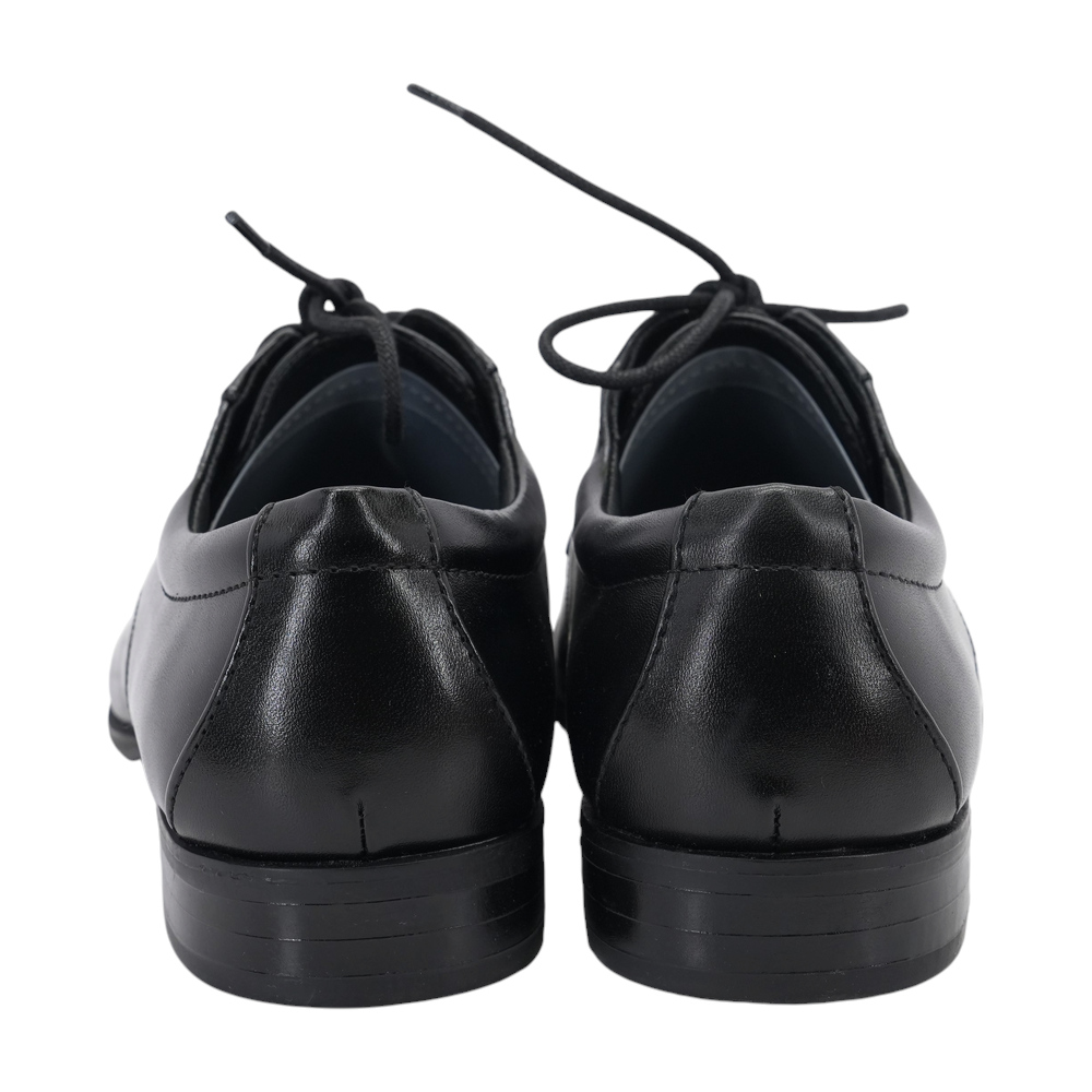 Black Lace-Up Dress Shoes