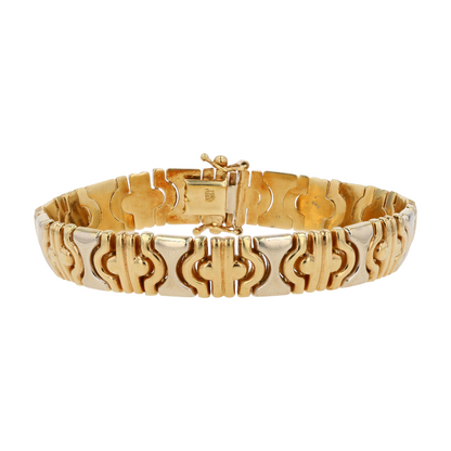 18K Yellow Gold Chain Bracelet