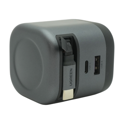 Nexode X604 45W Charging Block With Retractable USB-C Cable