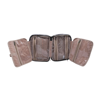 Gray Hanging Toiletry Bag