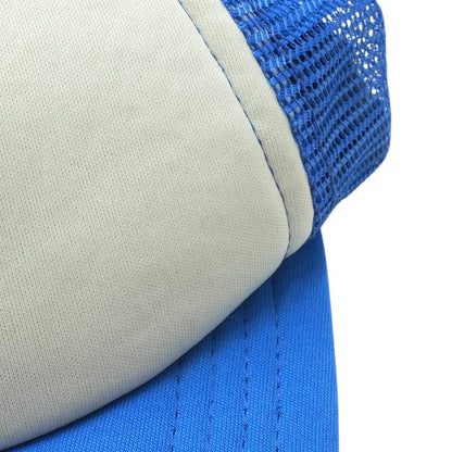 Blue Eyechart Trucker Hat