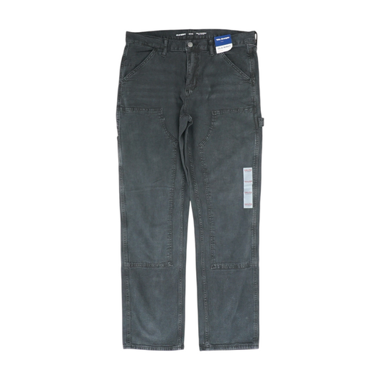 Black Straight Jeans