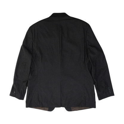 Multi Long Plaid Sport Coat