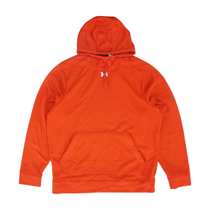 Red Solid Hoodie Pullover