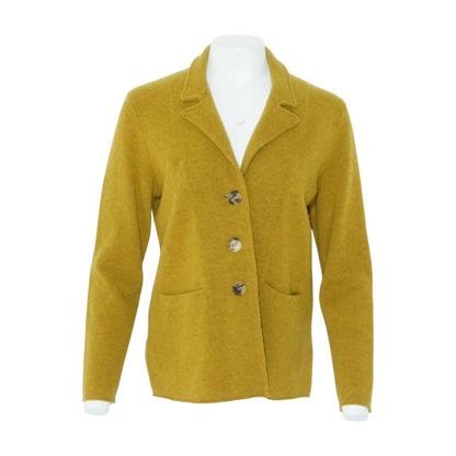 Mustard Petite Cardigan Sweater