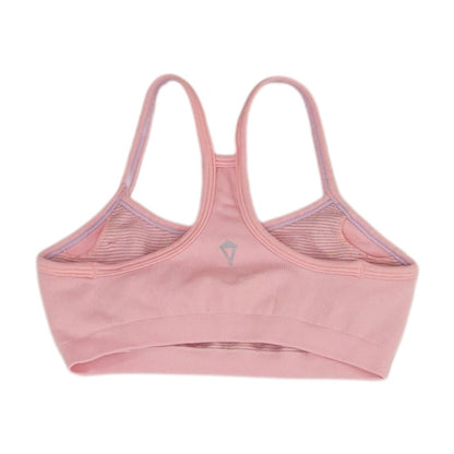 Pink Solid Bra