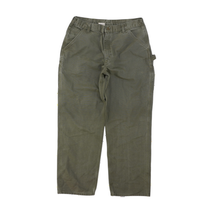 Green Regular Jeans