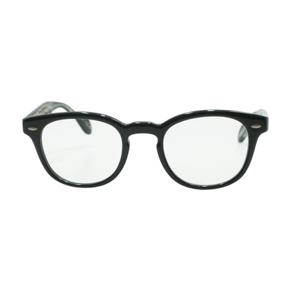 Black Sheldrake Round Prescription Eyewear