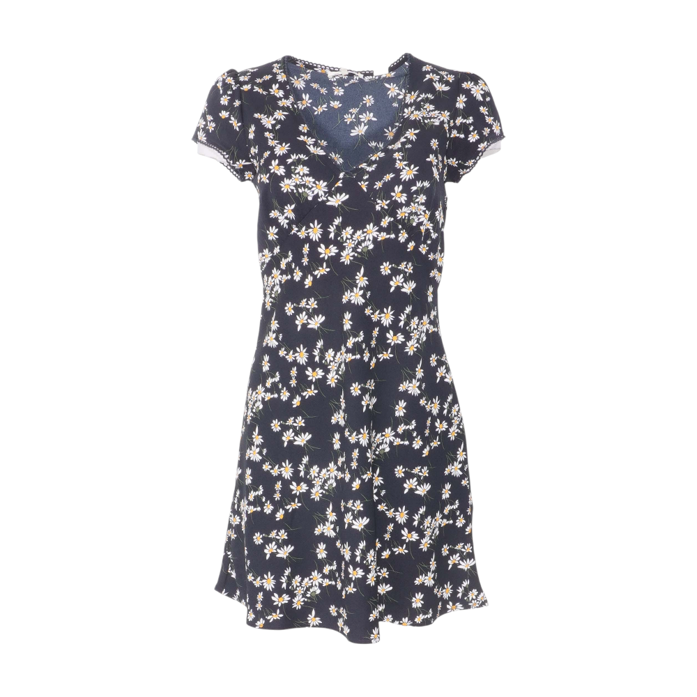 Levi's Black Floral Mini Dress – Image 1