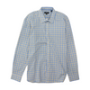 Blue Plaid Long Sleeve Button Down