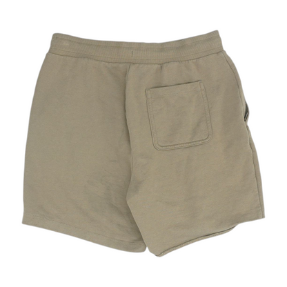 Tan Solid Active Shorts
